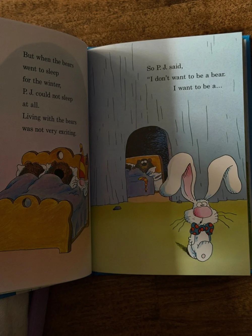 It's Not Easy Being a Bunny - Blue Beginner Kids Book